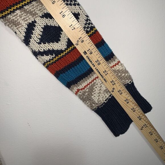 Old Navy Cardigan Womens Sz M Multicolor Bohemian Boho Southwest Aztec Lagenlook - Picture 8 of 9